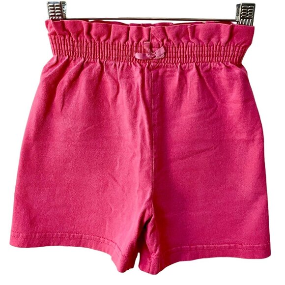 Pink Shorts Girls Kids Toddler Size 3 Elastic Waist Basic Editions Barbiecore - Picture 2 of 7